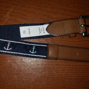 Janie and jack boys 2t to 3 anchor belt nwt